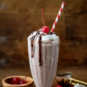 Chocolate milkshake