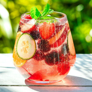 Summer mocktail drinks